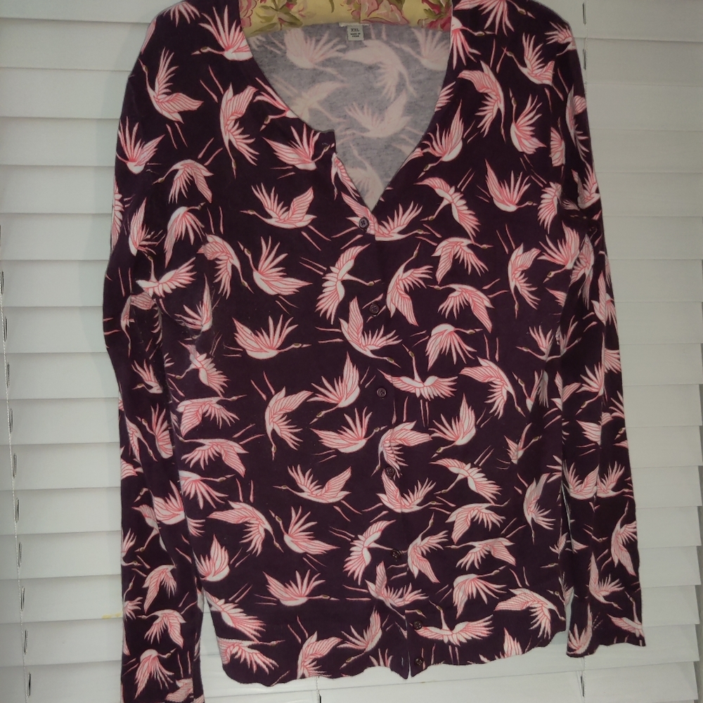 Crane button up cardigan